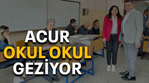 Acur okul okul geziyor